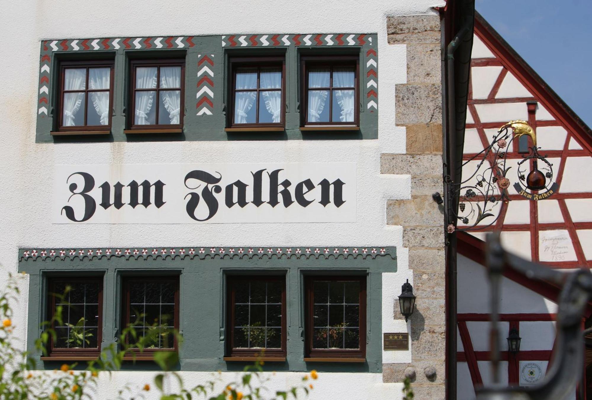 Landhaus Zum Falken Tauberzell エクステリア 写真